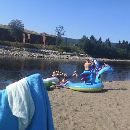 Langnes Camping, Grong Exterior foto