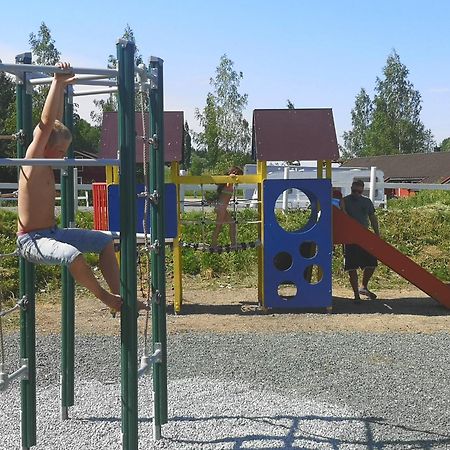 Langnes Camping, Grong Exterior foto