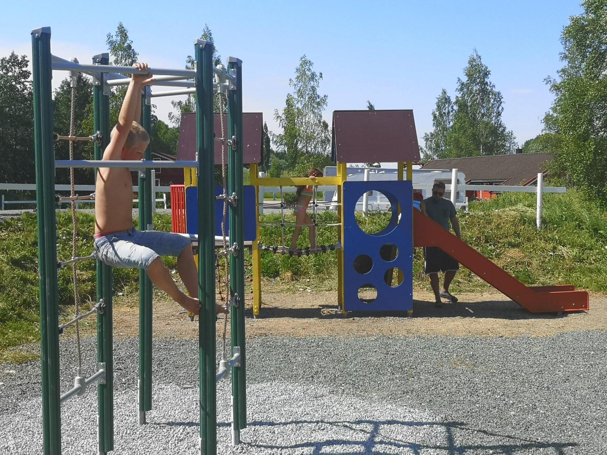 Langnes Camping, Grong Exterior foto