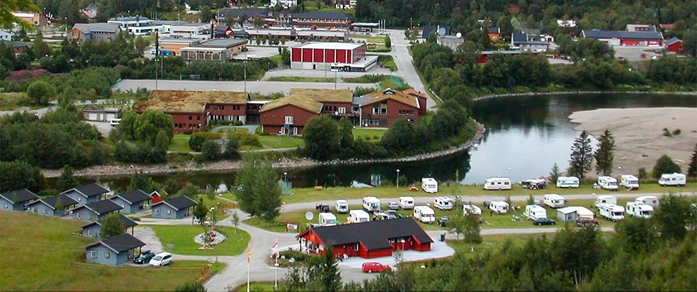 Langnes Camping, Grong Exterior foto
